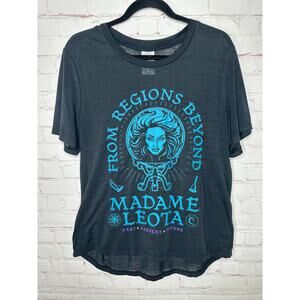Disney Haunted Mansion Madame Leota Black Tissue Tshirt Womens Large